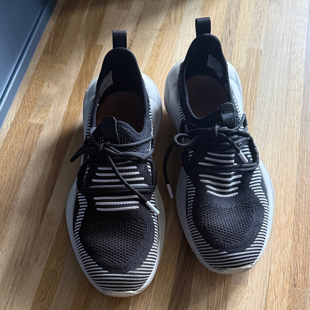 Sorel Black and White Athletic Shoes